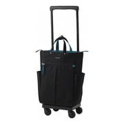 D-685 グイ（L21）ブラック 4輪ストッパー付 折り畳みトートバッグセット