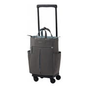 D-685 グイ（L21）グレー 4輪ストッパー付 折り畳みトートバッグセット