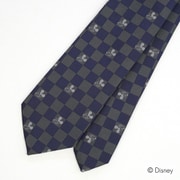 DND50031 紺グレー [ディズニー ミッキーベーシックネクタイ]