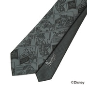 DND50030 グレー [ディズニー ズートピア柄ネクタイ]