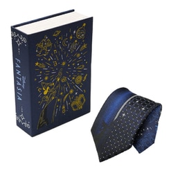 DSDW1471 [ディズニー ファンタジア BOOK型BOX入り バーチカル柄ネクタイ]