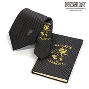 PNDW1139グレー [PEANUTS 75th ネクタイ＆ノートセット]