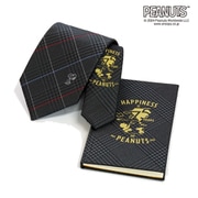 PNDW1142グレー [PEANUTS 75th ネクタイ＆ノートセット]