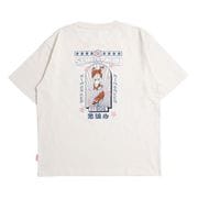 5501064 06 M [パワートゥザピープル POWER TO THE PEOPLE 柴犬Tシャツ オフホワイト M]