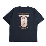 5501064 60 LL [パワートゥザピープル POWER TO THE PEOPLE 柴犬Tシャツ ネイビー LL]