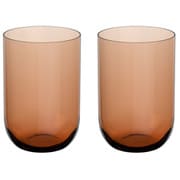 「ライク クレイ」 ロングドリンクグラス 約380ml ペア（2個セット） 国内正規品 315830