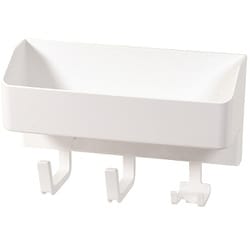 洗濯機 洗濯機収納 隙間収納 ホースホルダー付ラック マグネット付 日本製 マグ ピット HC-353