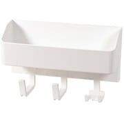 洗濯機 洗濯機収納 隙間収納 ホースホルダー付ラック マグネット付 日本製 マグ ピット HC-353