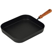 グリルパン 21×24cm 角型 片手 鉄製 冷凍餃子12個焼ける バーニスタ HC-934