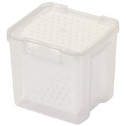 保存容器 水切り ザル付 コンテナ 500ml 日本製 フレッシュスタック HC-994
