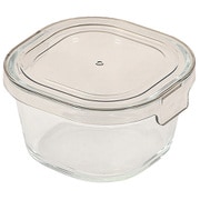 保存容器 280ml 耐熱ガラス フタを外してオーブン使用可能 フタを外して電子レンジ使用可能 フタを外して食洗機使用可能 スタッキング可能 レンジスタック HC-997