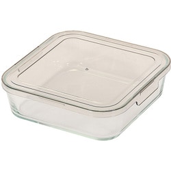 保存容器 1.4L 耐熱ガラス フタを外してオーブン使用可能 フタを外して電子レンジ使用可能 フタを外して食洗機使用可能 スタッキング可能 レンジスタック HC-999