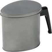 油缶 オイルポット 1.1L オーバル型 シリコーン加工 キッチンメイトプラス HC-1096