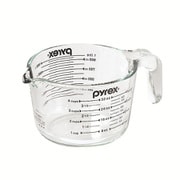 PYREX パイレックス メジャーカップ 1.0L 耐熱ガラス オーブン対応 電子レンジ対応 食洗機対応 冷凍庫対応 ブラック CP-8657