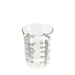 PYREX パイレックス Blow メジャーカップ 250 耐熱ガラス オーブン対応 電子レンジ対応 食洗機対応 冷凍庫対応 ブラック CP-8659