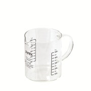 PYREX パイレックス Blow メジャーカップ ハンドル付 500 耐熱ガラス オーブン対応 電子レンジ対応 食洗機対応 冷凍庫対応 ブラック CP-8663