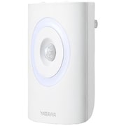 常夜灯機能付き人感明暗センサーライト 常時点灯のライトとしても 無段階調光機能（ダウンライト） 電球色相当 コンセント式 NASWL79WH