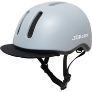 ヘルメット 57cm~60cm マットグレー SG規格適合 ソフトシェルタイプ サイズ調整ダイヤル付 ワンタッチアゴひも JD-H04