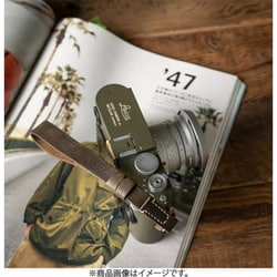 リストストラップ （CURA真鍮製2重リング） フルレザー 001 グリーン FULL-LE-CURA-001