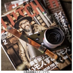 リストストラップ （CURA真鍮製2重リング） フルレザー 008 カモフラージュ FULL-LE-CURA-008