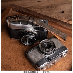 リストストラップ （CURA真鍮製2重リング） 手染めエイジング フルレザー 002 ダークブルー HAND-AG-CURA-002