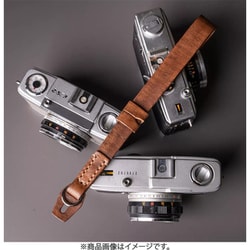 リストストラップ （CURA真鍮製2重リング） 手染めエイジング フルレザー 006 ダークブラウン HAND-AG-CURA-006