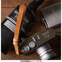 リストストラップ （CURA真鍮製2重リング） 手染めエイジング フルレザー 007 Tan HAND-AG-CURA-007