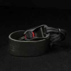 パラシューター リストストラップ （ピークデザイン アンカーリンクス） レザー 013 ブラック＋ブラック PA-SHO-PEAK-013