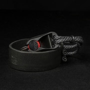 パラシューター リストストラップ （ピークデザイン アンカーリンクス） レザー 015 ブラック＋グレー PA-SHO-PEAK-015