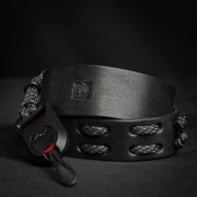 パラシューター ネックストラップ (ピークデザイン アンカーリンクス) レザー 015 125cm ブラック+グレー PA-NE-ST-PD-125-015