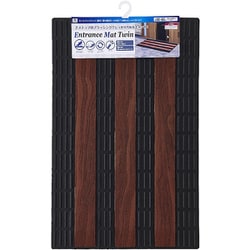 エントランスマットツインウッドボーダー＃6 55×85cm