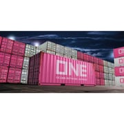 車NEXTシリーズ No.1101 1/24 20ft ドライコンテナタイプ ONE マゼンタ [組立式プラスチックモデル]