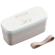 ピーナッツ ランチボックス二段仕切付 640ml PW-28K