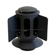 黒耐熱ステンレス ウエザートップ106mm X0303