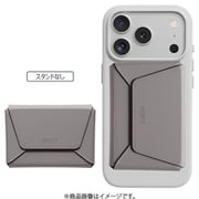 多機能カードケース MagSafe対応 最大8枚カード収納 トープ MB005-1-TPGY