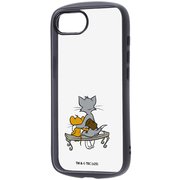 iPhone 16e 用 トムとジェリー Puffull 衝撃吸収 バンパー ハイブリッドケース ハンマー 4 RC-WP50CMD2B/TJ95