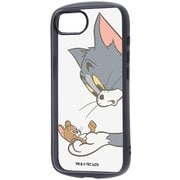 iPhone 16e 用 トムとジェリー Puffull 衝撃吸収 バンパー ハイブリッドケース トムとジェリー キャッチ 3 RC-WP50CMD2B/TJ96
