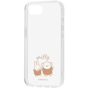 iPhone 16e 用 ミッフィー 耐衝撃 ハイブリッドケース ミッフィーとボリス RC-BP50UC4C/MF2M