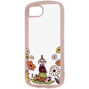 iPhone 16e 用 ムーミン Puffull 衝撃吸収 バンパー ハイブリッドケース リトルミイ&お花4 RC-AP50CMD2P/MT99