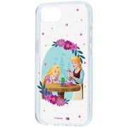 iPhone 16e 用 ディズニー 耐衝撃 ハイブリッドケース ラプンツェルとシンデレラ RC-DP50UC4A/PR02_IF02