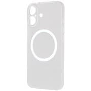iPhone 16 用 ハードケース スリムフィット 0.6mm +マグネット充電対応 クリア RT-P46PMS/C