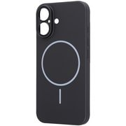 iPhone 16 用 ハードケース スリムフィット 0.6mm +マグネット充電対応 ブラック RT-P46PMS/B
