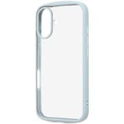 iPhone 16 用 ハイブリッドタフケース Puffull +レンズガードリング ブルー RT-P46CMD/A