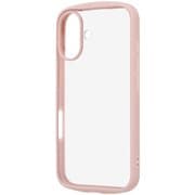 iPhone 16 用 ハイブリッドタフケース Puffull ＋レンズガードリング ピンク RT-P46CMD/P