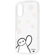 iPhone 16 用 ディズニー Puffull 衝撃吸収 バンパー ハイブリッドケース ベイマックス RC-DP46CMD2C/BX3