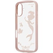 iPhone 16 用 ディズニー Puffull 衝撃吸収 バンパー ハイブリッドケース アリエル RC-DP46CMD2P/AR6