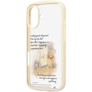 iPhone 16 用 ディズニー Puffull 衝撃吸収 バンパー ハイブリッドケース プー 丸いおなか RC-DP46CMD2MLW/PO40