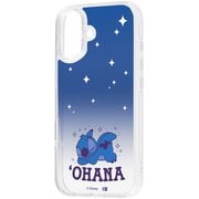 iPhone 16 用 ディズニー 耐衝撃 ハイブリッドケース スティッチ おやすみ2 RC-DP46UC4C/ST31_IF01