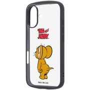 iPhone 16 用 トムとジェリー Puffull 衝撃吸収 バンパー ハイブリッドケース ジェリー スタンダード 3 RC-WP46CMD2B/JRA4