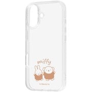 iPhone 16 用 ミッフィー 耐衝撃 ハイブリッドケース ミッフィーとボリス RC-BP46UC4C/MF2M
